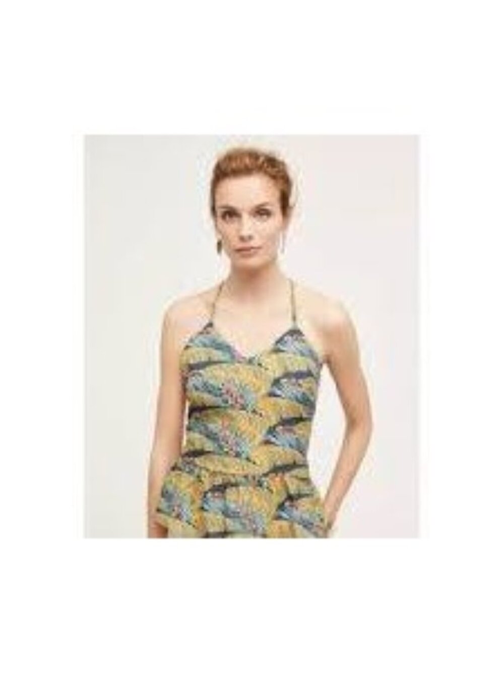 Anthropologie HD in Paris Fanned Palm Top Small 2 4